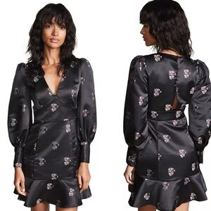 Rare NWT Elegant Joie black mini dress ✨